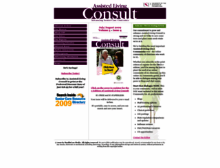 assistedlivingconsult.com screenshot