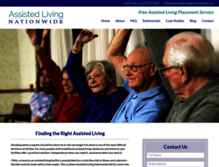 assistedlivingnationwide.com screenshot