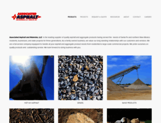 associatedasphaltandmaterials.com screenshot