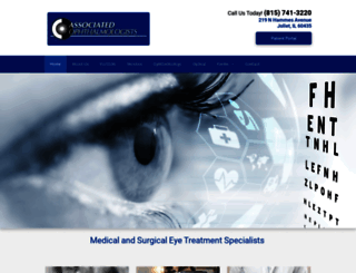 associatedophthalmologists.com screenshot