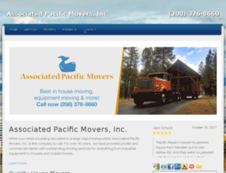 associatedpacificmoversinc.com screenshot