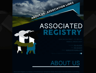 associatedregistry.com screenshot
