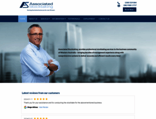 associatedstocktaking.com.au screenshot