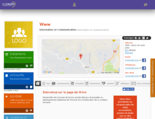 association-club.mygaloo.fr screenshot