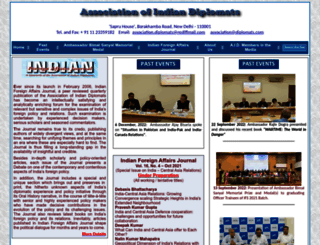 associationdiplomats.org screenshot