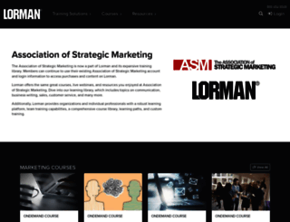 associationofmarketing.com screenshot