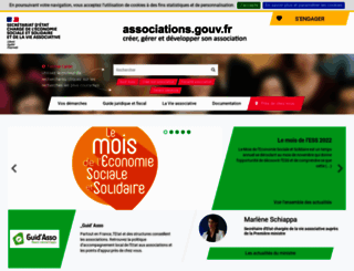 associations.gouv.fr screenshot