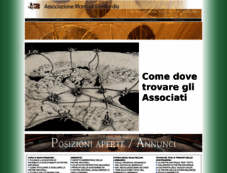 assomarmistilombardia.it screenshot