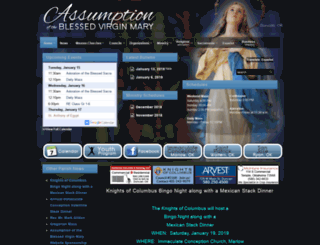 assumptionduncanok.com screenshot