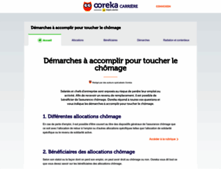 assurance-chomage.ooreka.fr screenshot