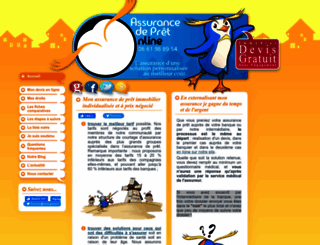 assurance-de-pret-online.com screenshot