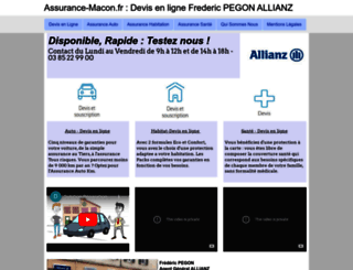 assurance-macon.fr screenshot