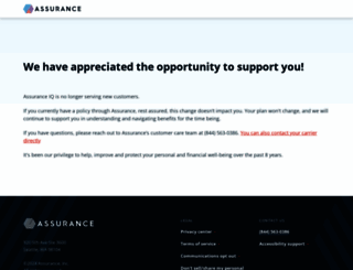 assurance.com screenshot