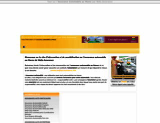 assuranceautomobilemaroc.com screenshot