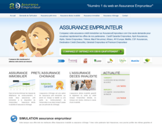 assuranceemprunteur.com screenshot
