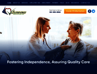 assurancehealthcareinc.com screenshot