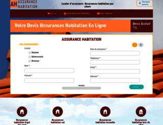 assuranceshabitation.info screenshot