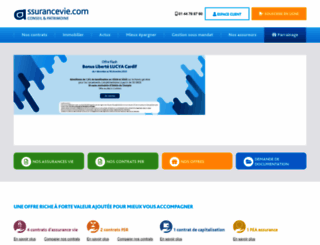 assurancevie.com screenshot