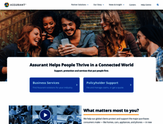 assurant.co.uk screenshot