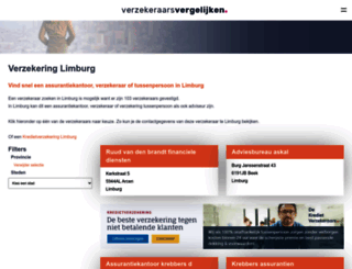 assurantiekantoor-limburg.nl screenshot