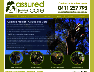 assuredtreecare.com.au screenshot