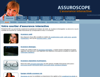 assuroscope.fr screenshot