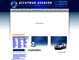 astaymanasansor.com screenshot