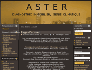 asterdiagnosticsimmobiliers.com screenshot