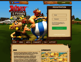 asterix-friends.com screenshot