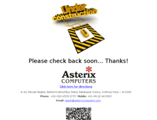 asterixcomputers.com screenshot
