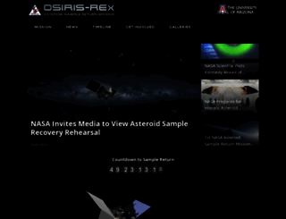 asteroidmission.org screenshot