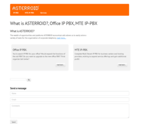 asterroid.com screenshot