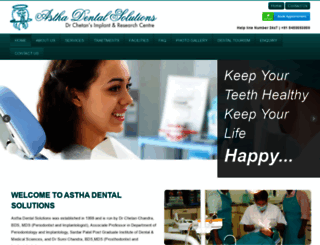 asthadentalsolutions.com screenshot