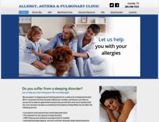 asthma-allergy.net screenshot
