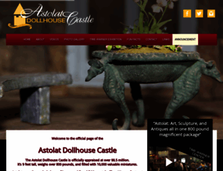 astolatdollhousecastle.com screenshot