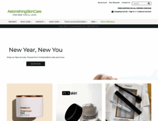 astonishingskincare.com screenshot
