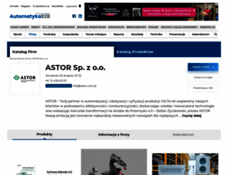 astor.automatykab2b.pl screenshot