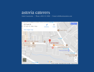 astoriacaterers.com screenshot