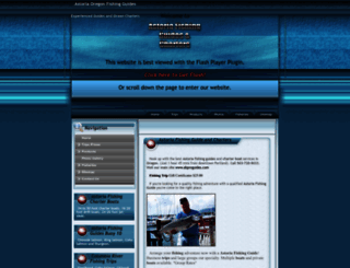 astoriafishingguide.com screenshot