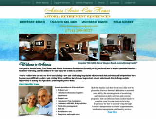 astoriaretirement.com screenshot
