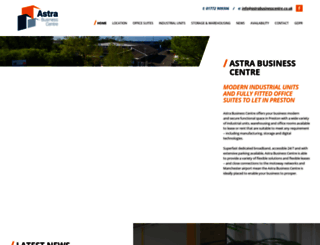 astrabusinesscentre.co.uk screenshot