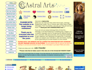 astralarts.com screenshot