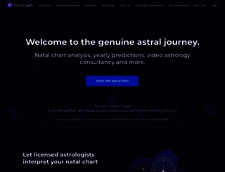 astralcoach.com screenshot
