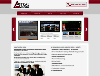 astralmedia.co.za screenshot