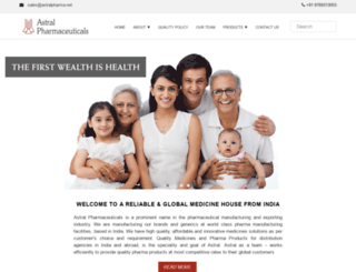 astralpharmaceuticals.com screenshot