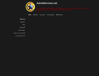 astralservices.net screenshot