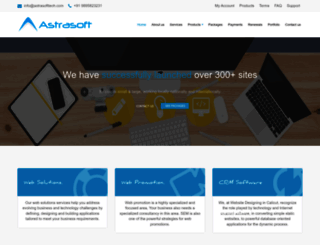 astrasoft.co.in screenshot