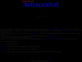 astrocentral.co.uk screenshot