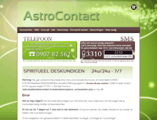 astrocontact.tv screenshot