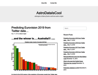 astrodataiscool.com screenshot